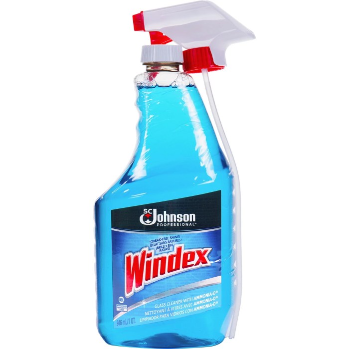 Windex cleaner lavender trigger