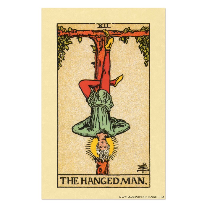 Binds of the hanged man