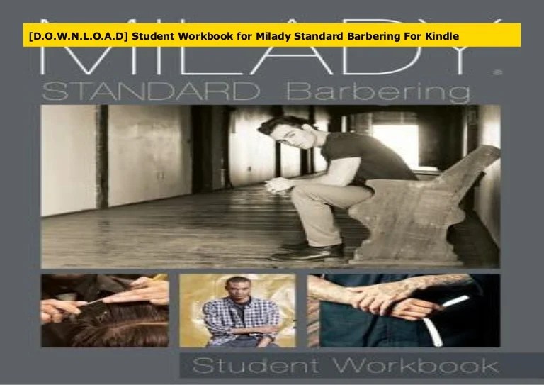 Milady standard barbering student workbook answers